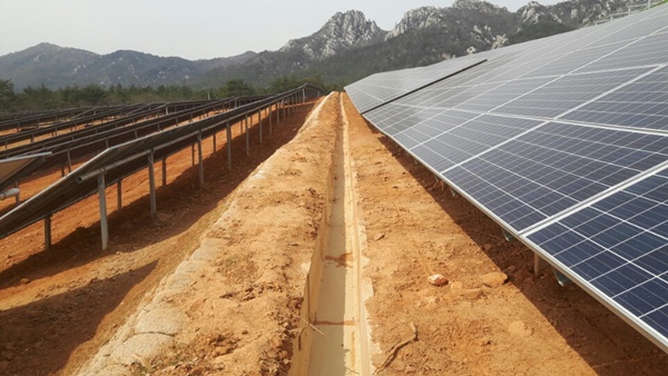 양홍석 대표는 지형을 고려한 구조물 설계가 중요하다고 강조했다.[사진=탑인프라]