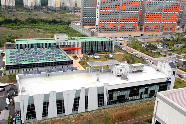한국건설생활환경시험연구원 건설에너지사업본부 기후환경실증센터 전경 [사진=솔라투데이 탄소제로]