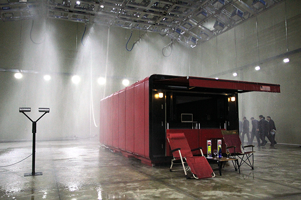 기후환경실증센터에서는 세계의 기후조건을 모사해 3층 건축물의 실증 시험이 가능하다 [사진=솔라투데이 탄소제로]