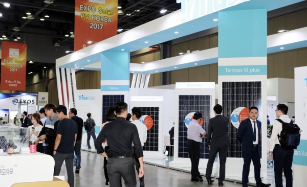 2017 세계태양에너지엑스포가 9월 6일부터 8일까지 3일간의 일정을 마치고 성황리에 폐막했다. [사진=솔라투데이 탄소제로]