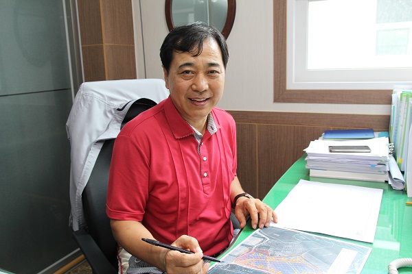 탑인프라 송수방 고객지원본부장은 발전소 유지보수의 중요성에 대해 강조했다. [사진=솔라투데이 탄소제로]