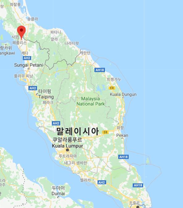 한화에너지가 입찰 수주에 성공한 말레이시아 태양광발전소 건설 위치 [사진=한화에너지]