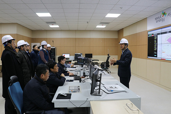 서울 에너지공사는 마곡집단 에너지 공급시설에서 시설 준공식을 개최했다. [사진=서울에너지공사]
