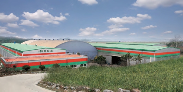 태양광 구조물 전문 제작 기업 하피스 전경 [사진=솔라투데이 탄소제로]