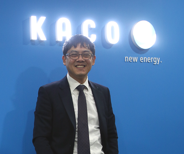 카코뉴에너지 김양수 국내영업팀장 [사진=솔라투데이 탄소제로]