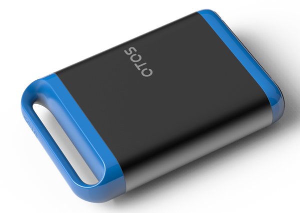 디에스피원에서 개발한 전기이륜차 오토스에 적용된 교체형 배터리 [이미지=디에스피원]