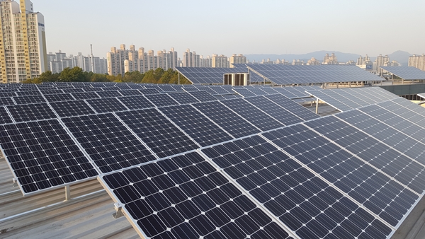 수원나눔햇빛발전소 5호기 전경 [사진=수원시청]