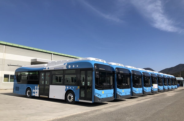 에디슨모터스에서 생산한 전기버스 [사진=에디슨모터스]