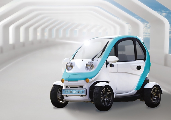 대창모터스의 초소형 전기차 다니고는 3월 중순 이후 첫 출고를 앞두고 있다. [사진=대창모터스]
