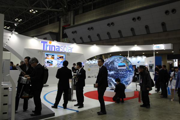 올해 전시장을 찾은 트리나솔라 예 첸(Ye Chen) 사장 [사진=솔라투데이 탄소제로]