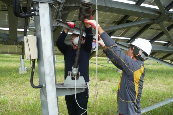 동원이엔씨가 O&M을 맡은 태양광발전소 현장 [사진=동원이엔씨]