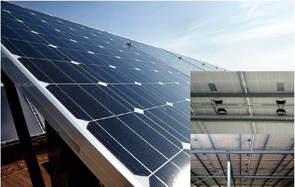 최근 태양광발전 설비를 지지하는 구조물 자재로 포스맥이 가장 많이 활용되고 있다. [사진=포스코 홈페이지]