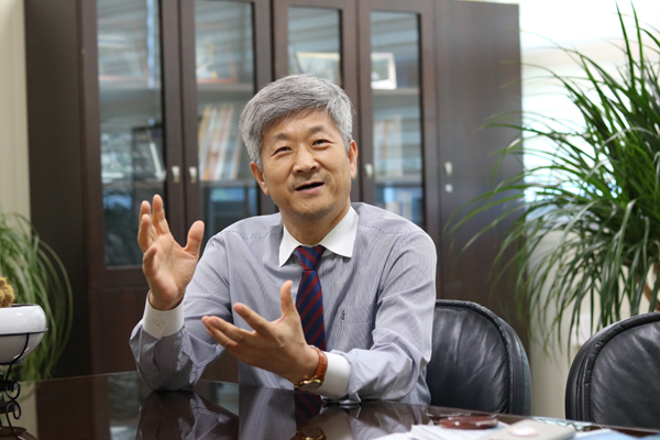 한국을 너머 더 넓은 시장을 향해가는 다쓰테크 금만희 대표 [사진=인더스트리뉴스]