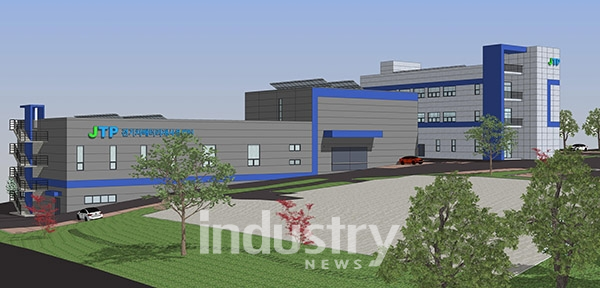 제주도가 전국 최초로 전기차 폐배터리 재사용센터를 건립한다. 그림은 전기차 폐배터리 재사용센터 조감도 [그림=제주도]