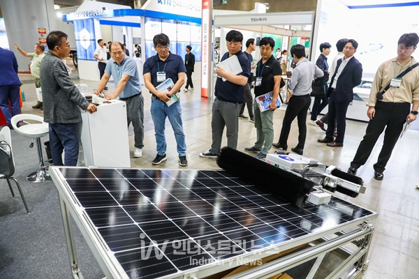 전시장 내부 [사진=인더스트리뉴스]