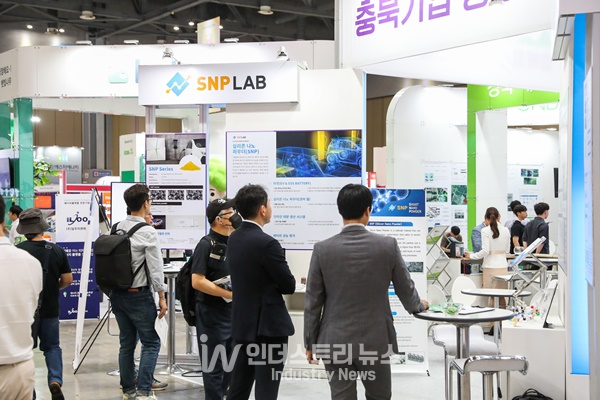 전시장 내부 [사진=인더스트리뉴스]