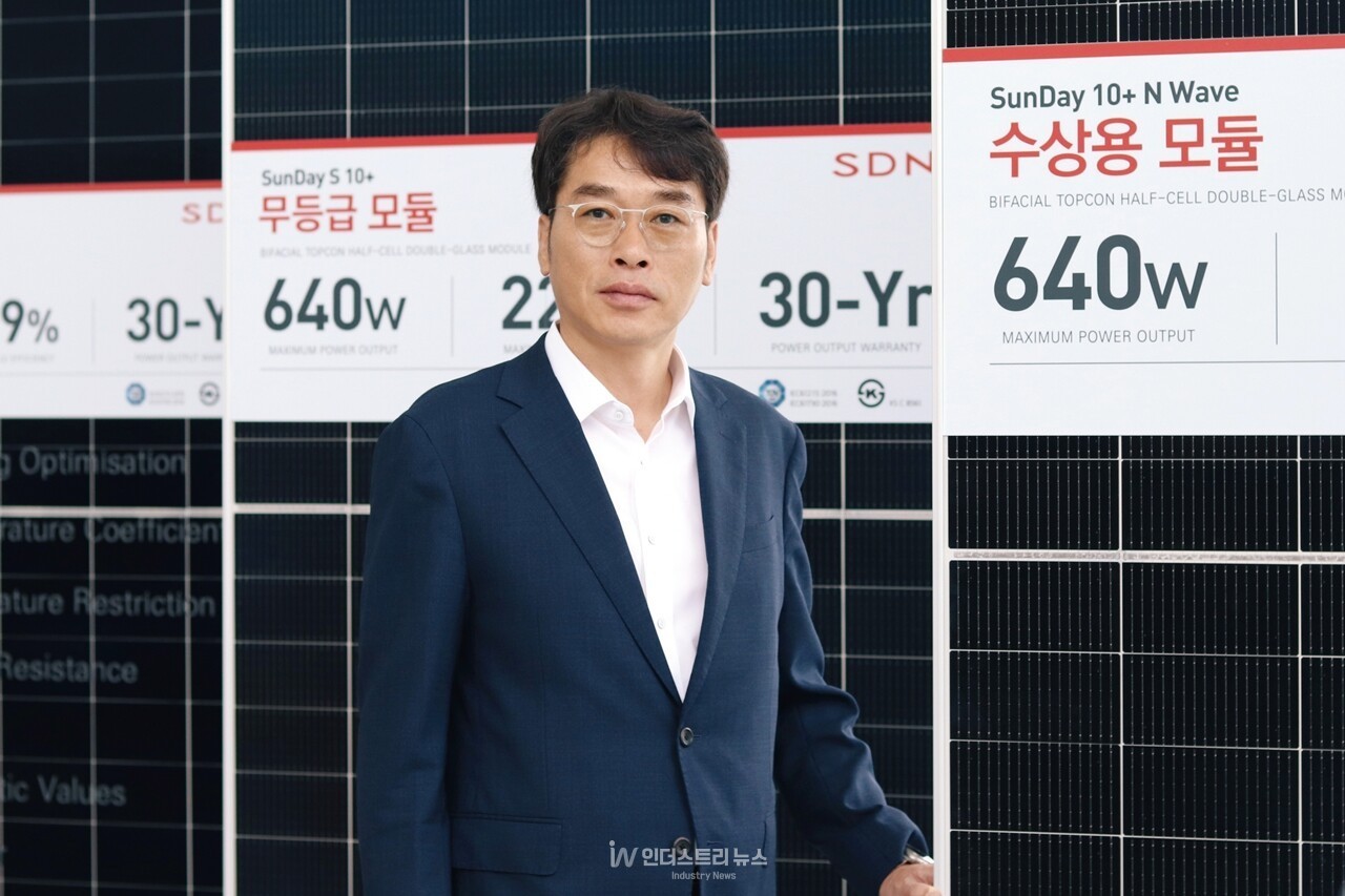 에스디엔 정성원 대표 [사진=인더스트리뉴스]" height="853" loading="lazy