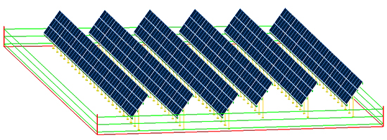▲ 선소프트웨어의 프로그램을 활용한 3D 배치도
