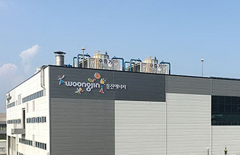  경북 구미 웅진에너지 공장 전경