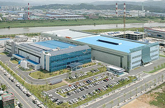  웅진에너지 대전 본사 전경