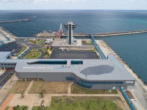 [포토] 에이비엠, BIPV 활용한 아름다운 건물 선보여