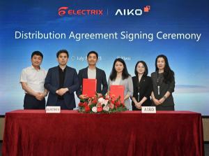 일렉트릭스, ‘아이코솔라’와 공식 대리점 계약 체결